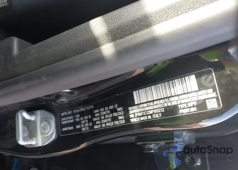 2021 Fiat 500X Sport Awd из США, поврежденный, VIN ZFBNF3C12MP895212